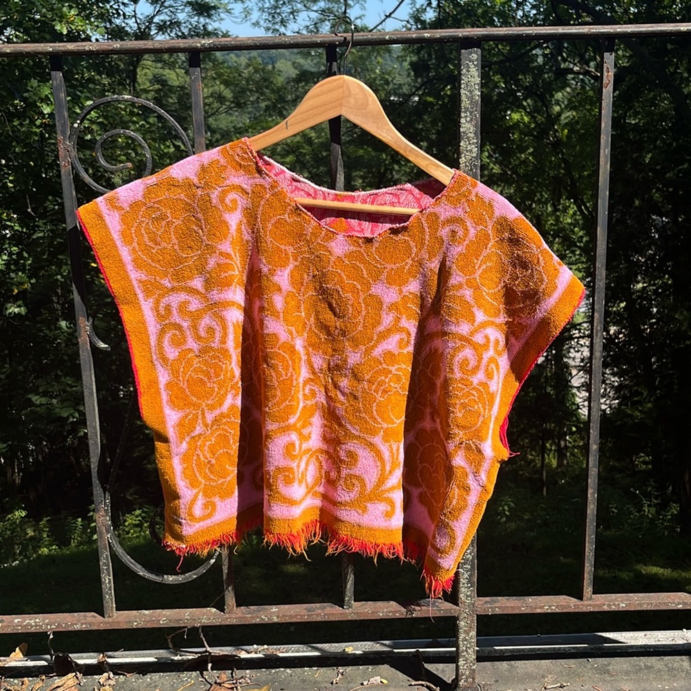 O/S Handmade Towel Cover Up Top